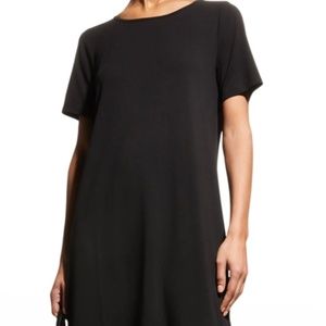 Eileen Fisher Short-Sleeve Jersey Knit Dress